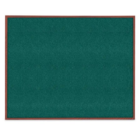 United Visual Products Sliding Door Indoor Enclosed Corkboard, 6 UV9002ACS-WHITE-APRICOT